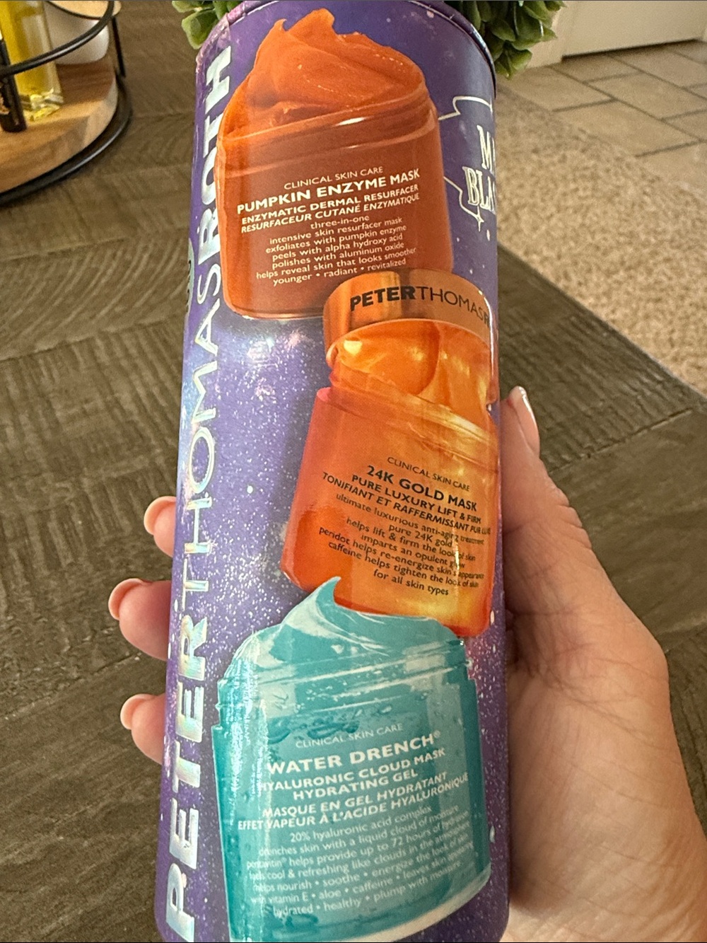 Peter Thomas Roth Mask Blast Off 3 Piece Mask Set full size - New Sealed! - Picture 4 of 4
